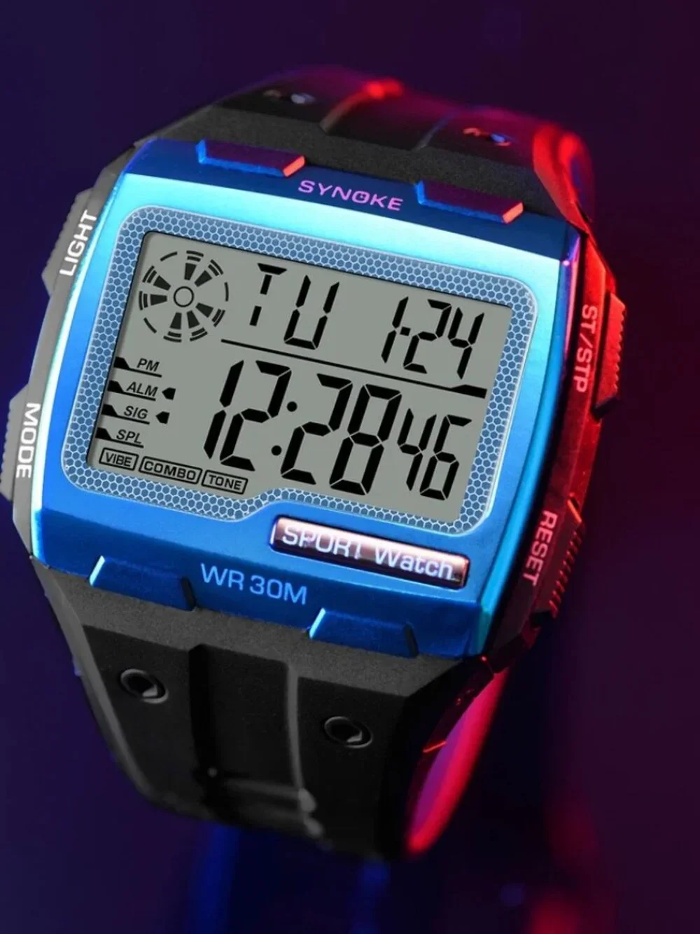 1to3 digital watch